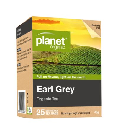 Planet Organic Organic Tea Earl Grey x 25 Tea Bags