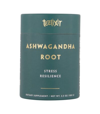Teelixir Organic Ashwagandha Root (Stress Resilience) 100g