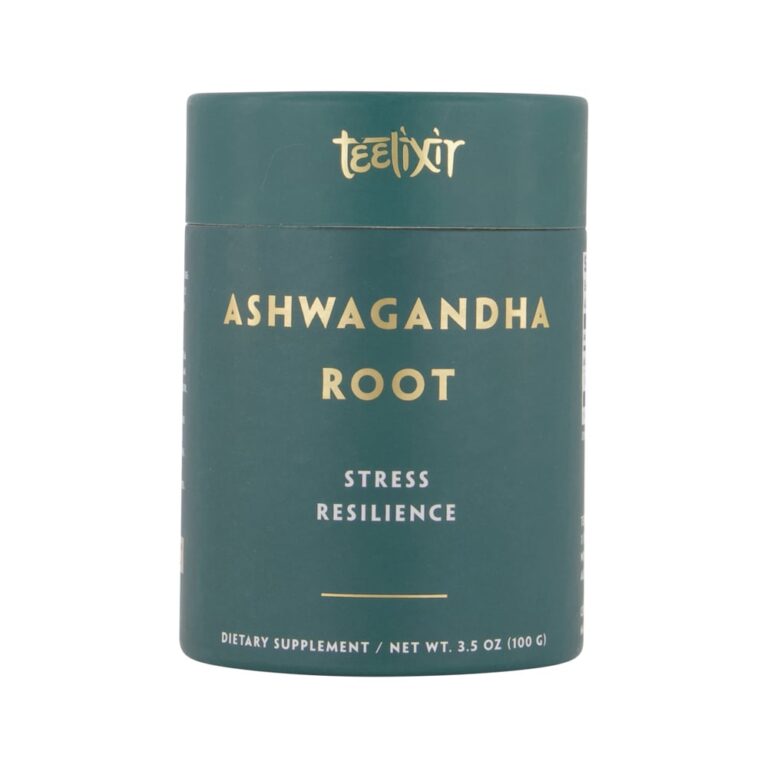 Teelixir Organic Ashwagandha Root (Stress Resilience) 100g