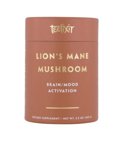 Teelixir Organic Lions Mane Mushroom (Brain/Mood Activation) 100g