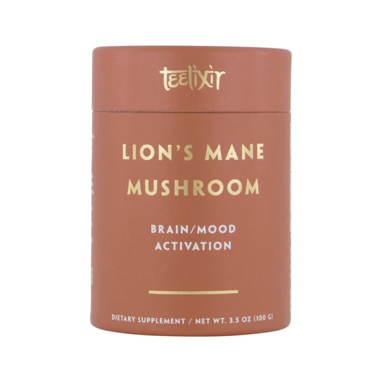 Teelixir Organic Lions Mane Mushroom (Brain/Mood Activation) 100g