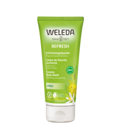 Weleda Creamy Body Wash Refresh (Citrus) 200ml
