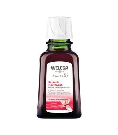 Weleda Oral Care Mouthwash Ratanhia (Herbal Mint Flavour) 50ml