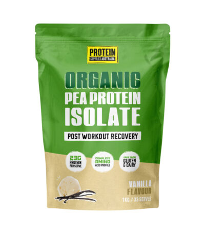 Protein Supplies Australia - Pea Protein Isolate - Vanilla Bean 1kg