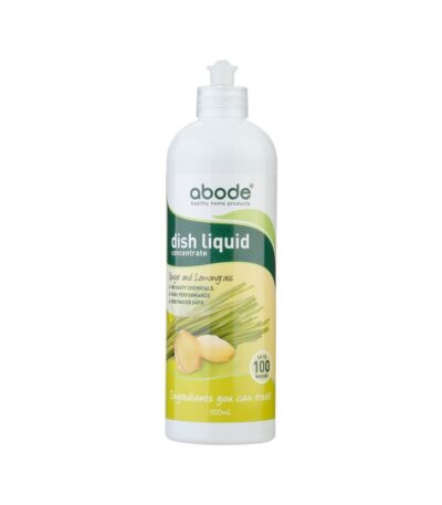 Abode Dish Liquid Concentrate Ginger & Lemongrass 500ml