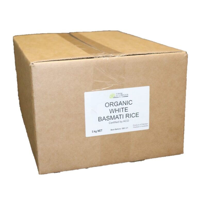 Biodynamic - Organic White Basmati Rice - 5kg