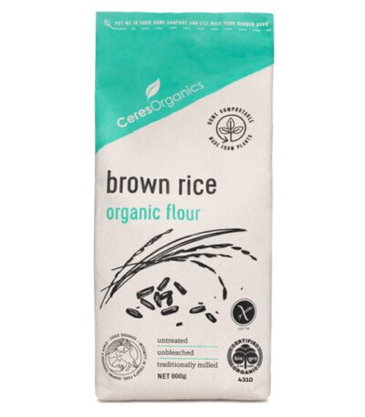 Ceres Organics - Brown Rice Organic Flour - 800g
