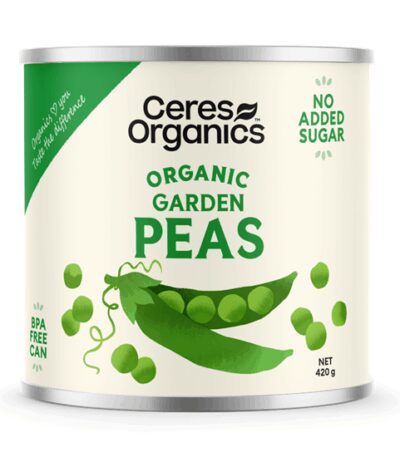 Ceres Organics - Organic Garden Peas - 420g