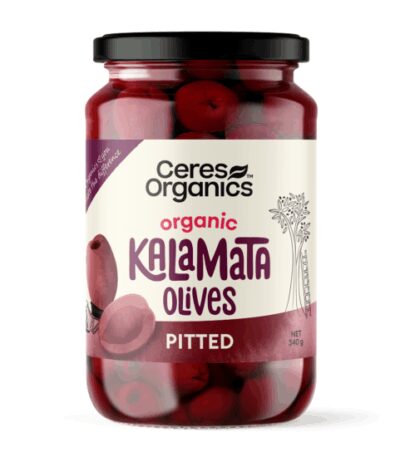 Ceres Organics - Organic Kalamata Olives - Pitted - 340g