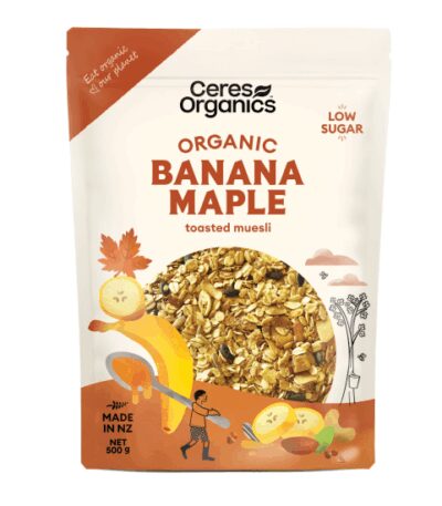 Ceres Organics - Organic Muesli - Banana & Maple - 500g