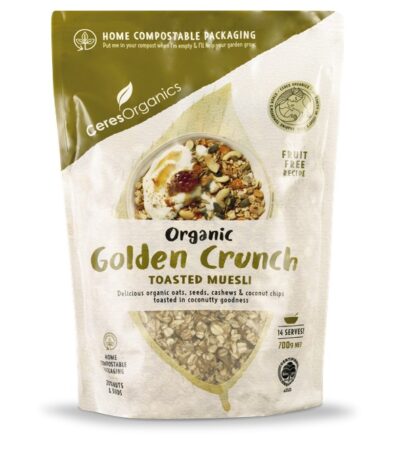 Ceres Organics - Organic Muesli - Golden Crunch - 700g