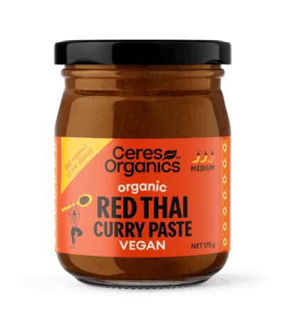 Ceres Organics - Organic Red Thai Curry Paste (Vegan) - 175g