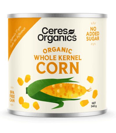 Ceres Organics - Organic Whole Kernel Corn - 340g