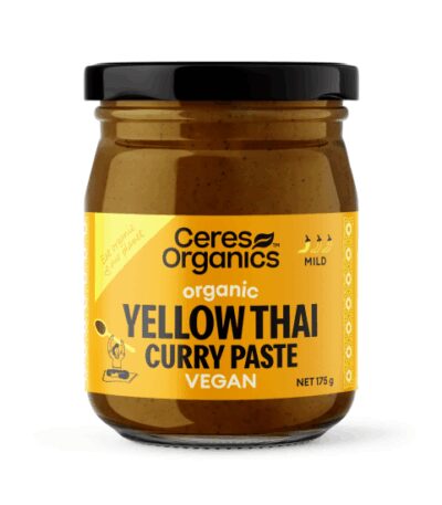 Ceres Organics - Organic Yellow Thai Curry Paste (Vegan) - 175g