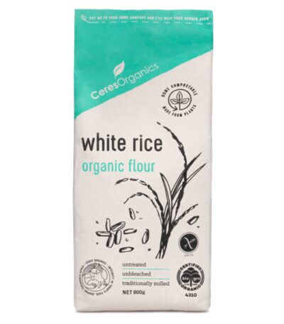 Ceres Organics - White Rice Organic Flour - 800g