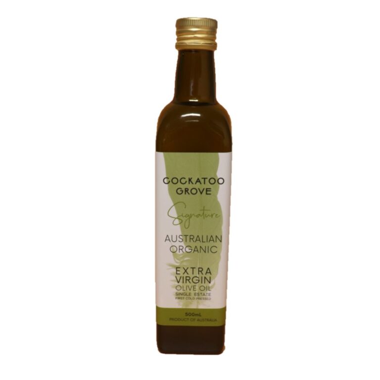 Cockatoo Grove - Signature - Australian Organic Extra Virgin Olive Oil - 500ml