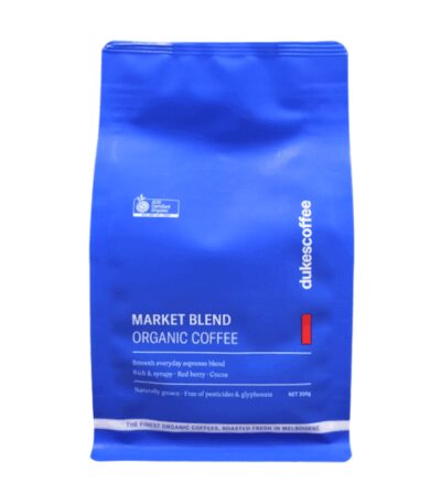 Dukes Coffee  - Organic Coffee - Market Blend - 200g