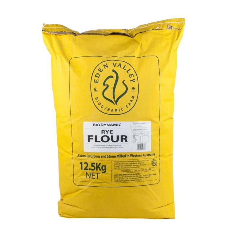Eden Valley - Organic Rye Flour - 12.5kg