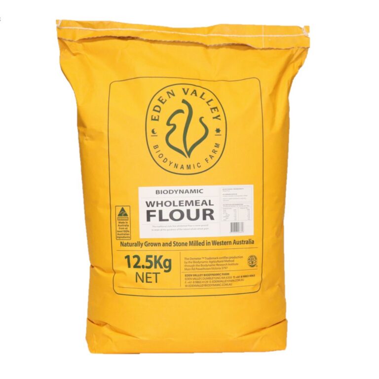 Eden Valley - Organic Wholemeal Flour - 12.5kg