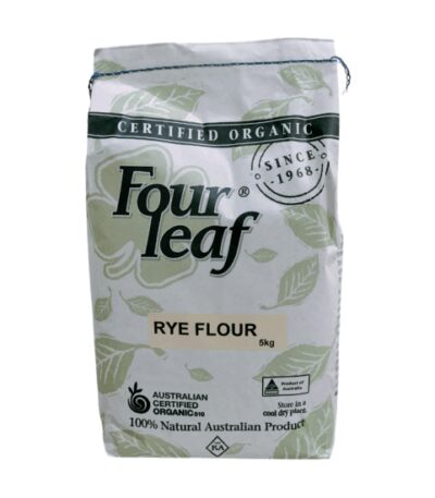 Four Leaf - Organic Rye Flour - 5kg
