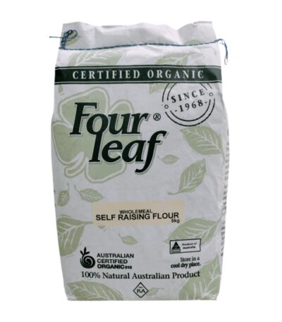 Four Leaf - Organic Wholemeal Self Raising Flour - 5kg