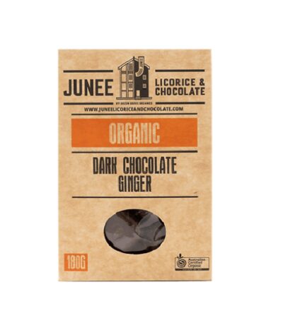 Green Grove - Organic Dark Chocolate Ginger - 180g
