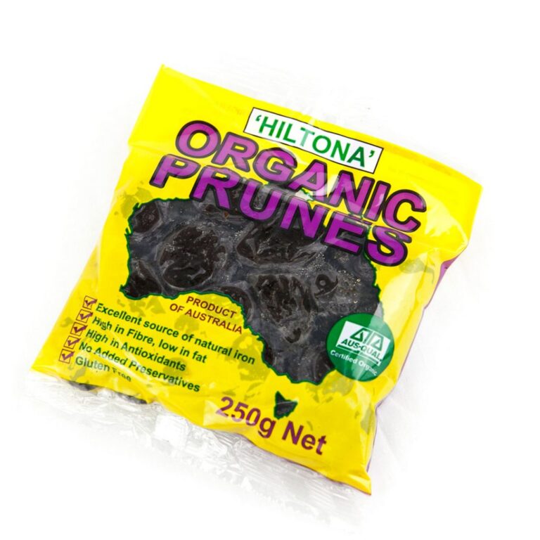 Hiltona - Organic Prunes - Moistened - 250g