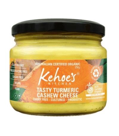 Kehoe's Kitchen - Organic Tasty Turmeric Cashew Cheese Dip - 250g