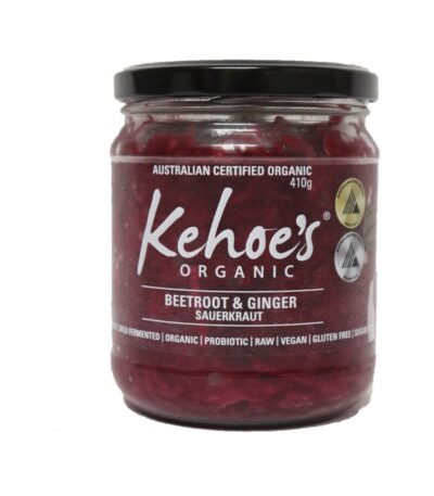Kehoe's Kitchen - Organic Sauerkraut Beetroot & Ginger - 410g