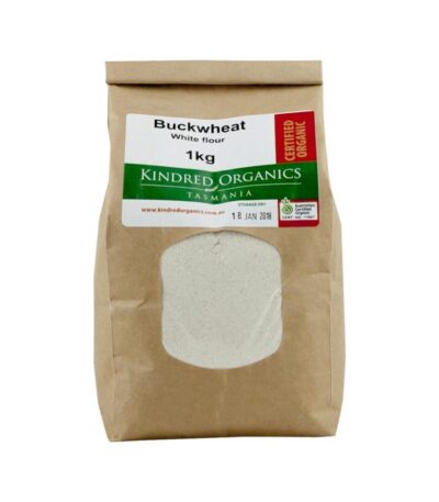 Kindred Organics - Organic Buckwheat White Flour - 1kg
