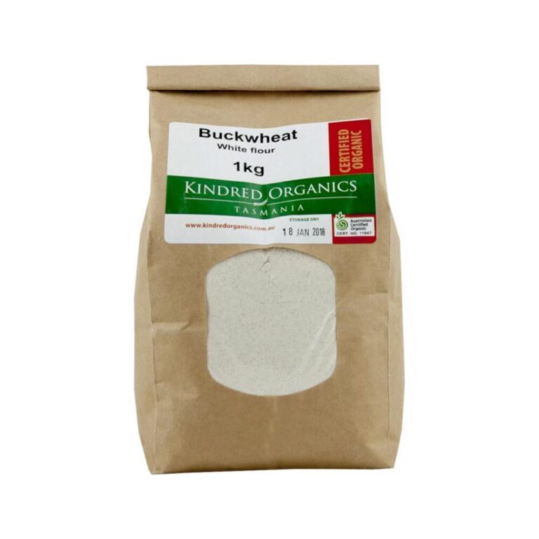Kindred Organics - Organic Buckwheat White Flour - 1kg