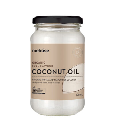 Melrose Organic Coconut Oil Full Flavour 325ml