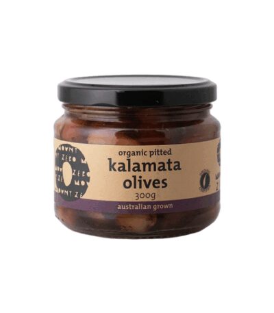 Mount Zero - Organic Kalamata Olives - Pitted - 300g