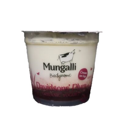 Mungalli Creek - Organic Yoghurt Davidson’s Plum - 160g