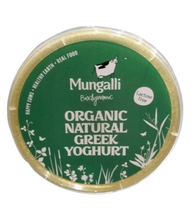 Mungalli Creek - Organic Yoghurt Greek Natural - 375g