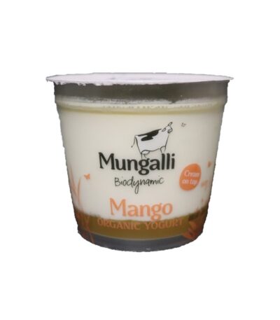 Mungalli Creek - Organic Yoghurt Mango - 160g