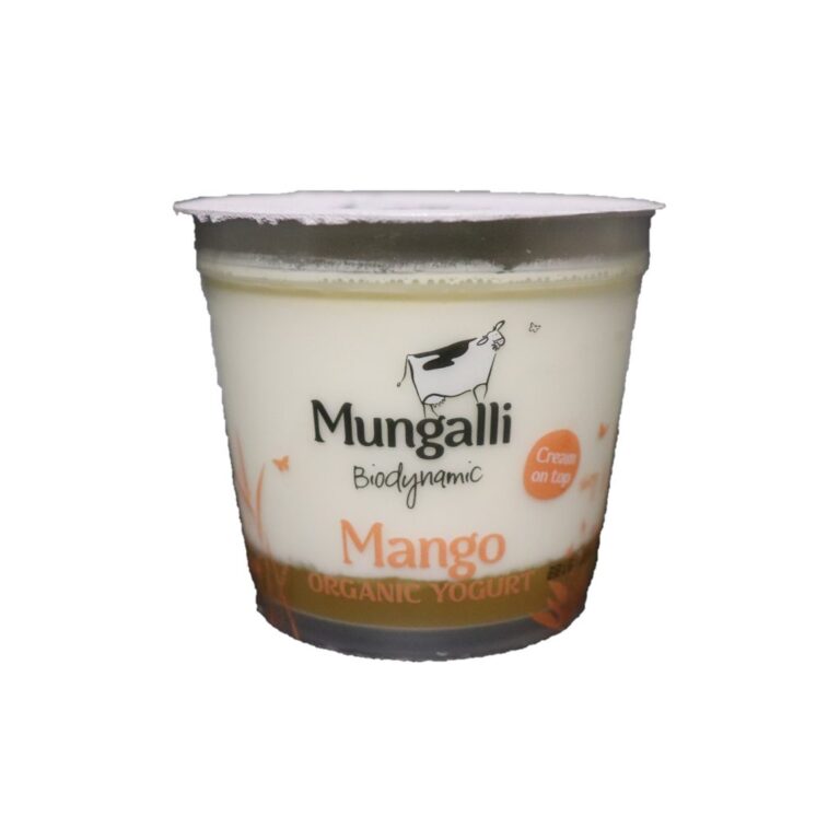 Mungalli Creek - Organic Yoghurt Mango - 160g