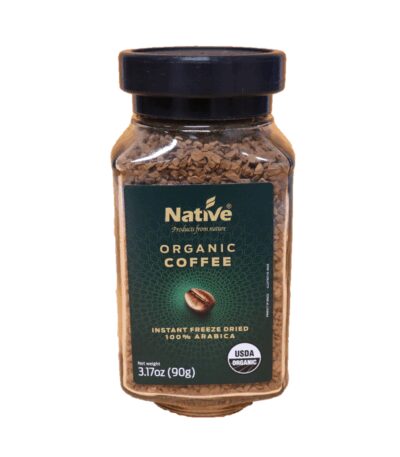 Native - Organic Coffee - Instant Freeze Dried 100% Arabica - 90g