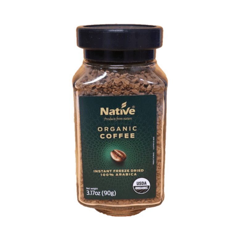 Native - Organic Coffee - Instant Freeze Dried 100% Arabica - 90g