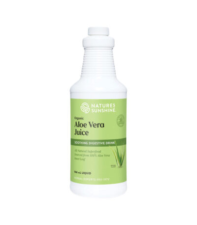 Natures Sunshine Organic Aloe Vera Juice 946ml