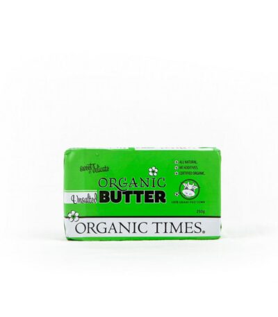 Organic Times - Organic Butter - Unsalted - 250g