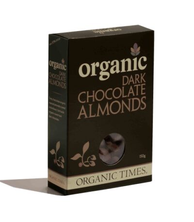 Organic Times - Organic Dark Chocolate Almonds - 150g