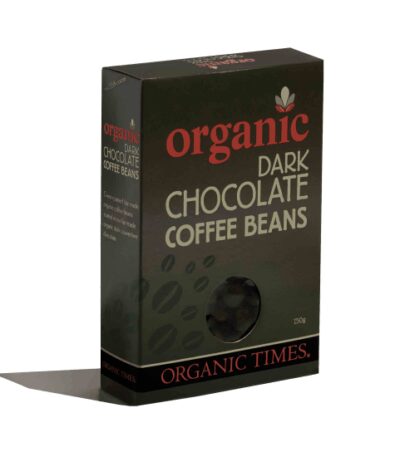 Organic Times - Organic Dark Chocolate Coffee Beans - 150g