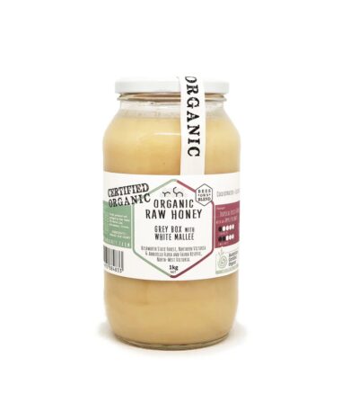 Raw Honey - Grey Box with White Mallee - 1kg