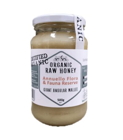 Raw Honey - Organic Honey - Giant Angular Mallee - 500g