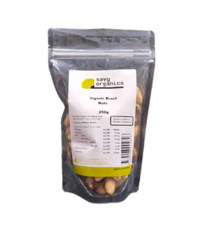 Savy Organics - Organic Brazil Nuts - 250g