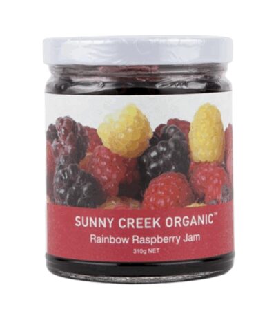 Sunny Creek - Organic Rainbow Raspberry Jam - 310g