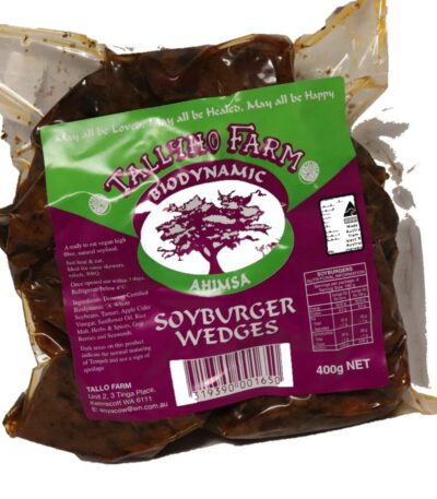 Tallyho - Organic Soyburger Wedges - 400g