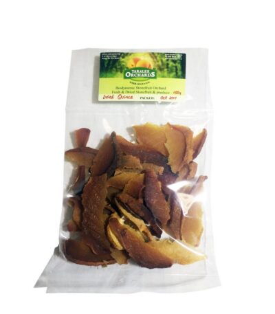 Taralee Orchards - Organic Dried Quince - 100g