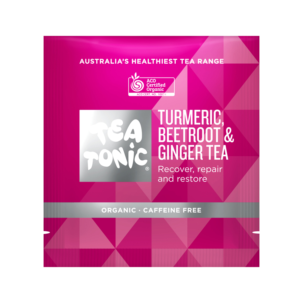 Tea Tonic Organic Turmeric Beetroot & Ginger Tea - Image 3